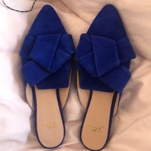 J Crew Suede Mules
